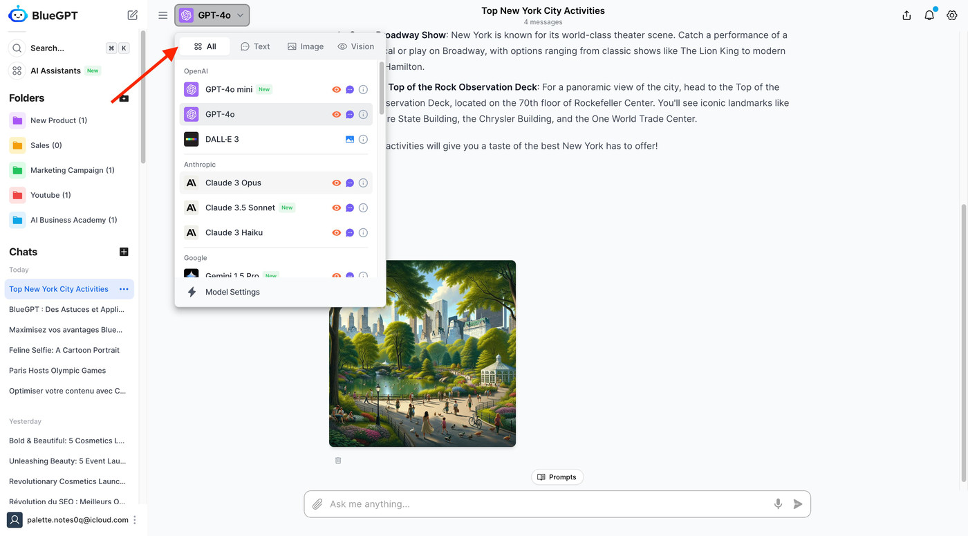 VelvetYuzu - Switch between AI models