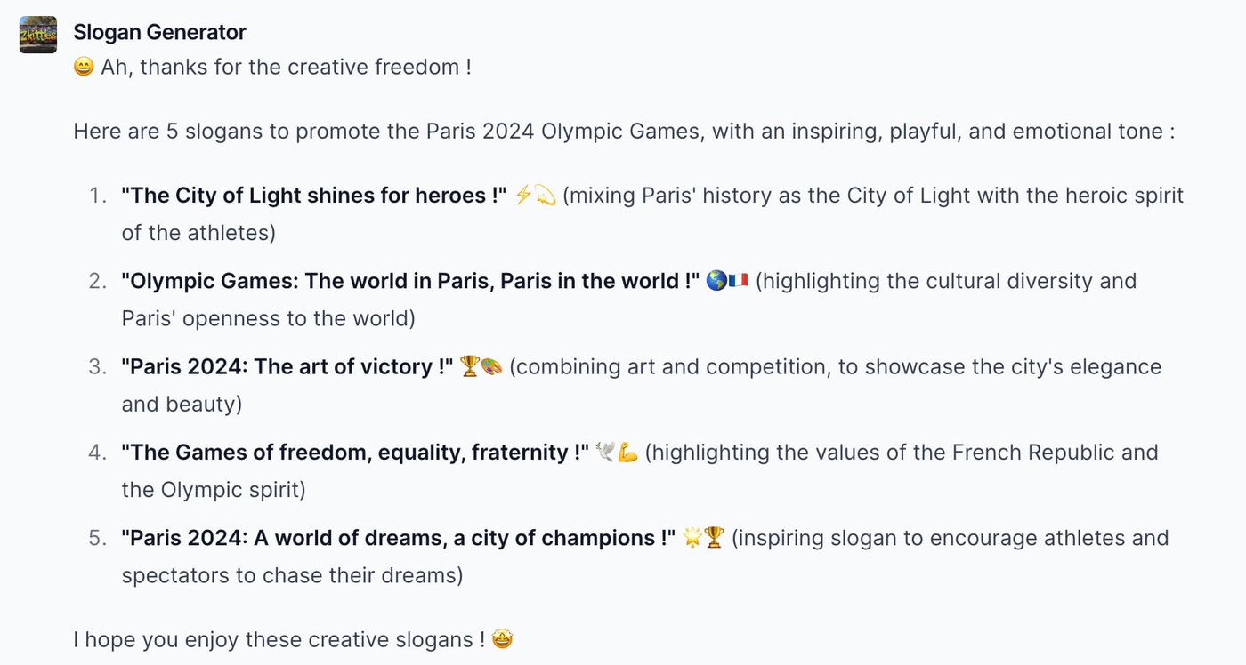 Slogan created with VelvetYuzu