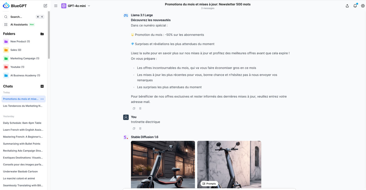 AI-generated newsletter